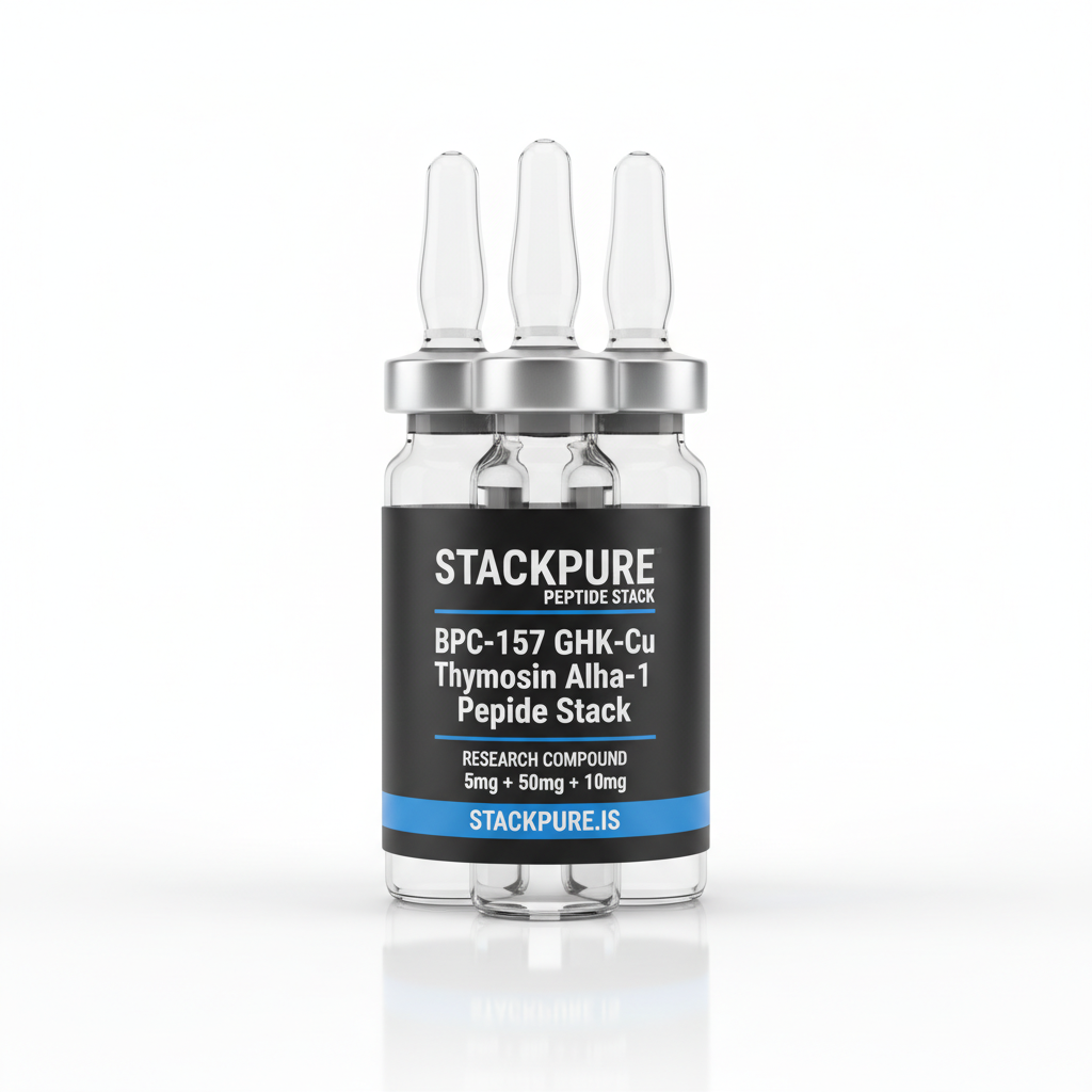BPC-157 GHK-Cu Thymosin Alpha-1 Peptide Stack