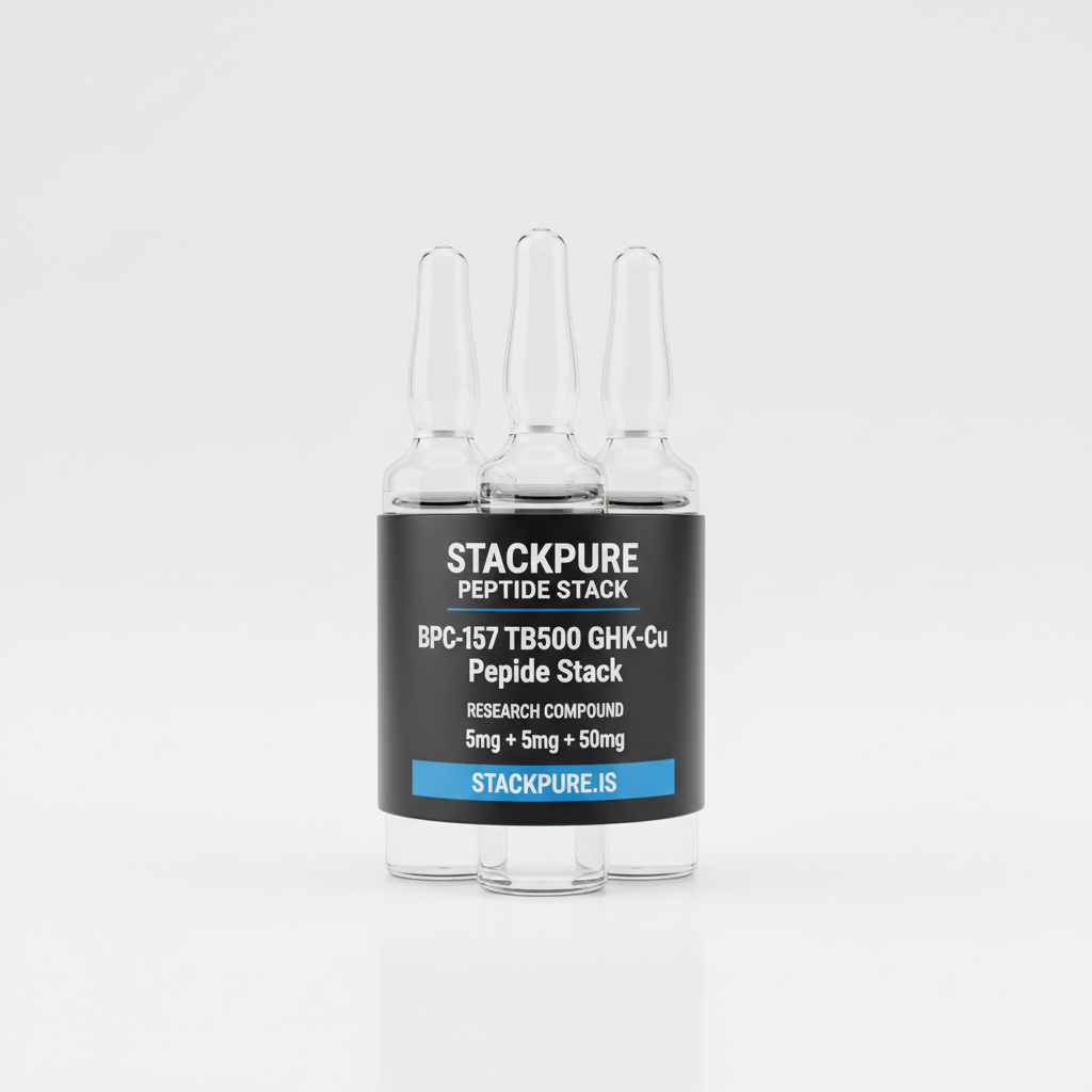BPC-157 TB500 GHK-Cu Peptide Stack